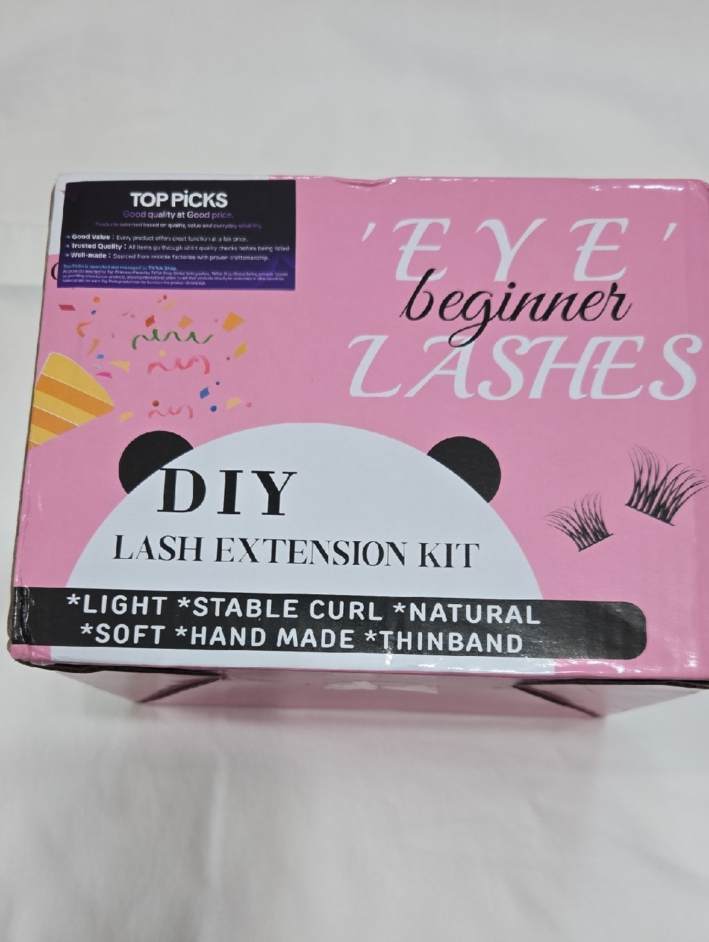 DIY Lash Extension Kit - Pink Beginner Lashes